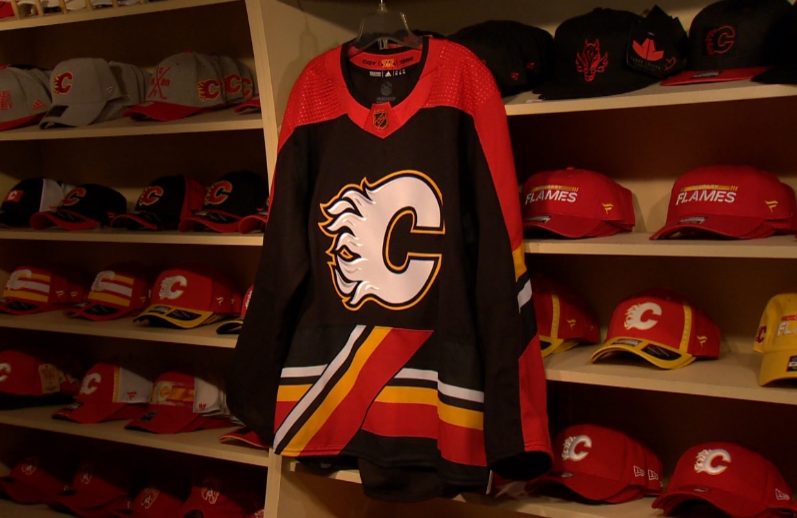 Calgary Flames flash back to the ’90s with ‘Pedestal’ Reverse Retro