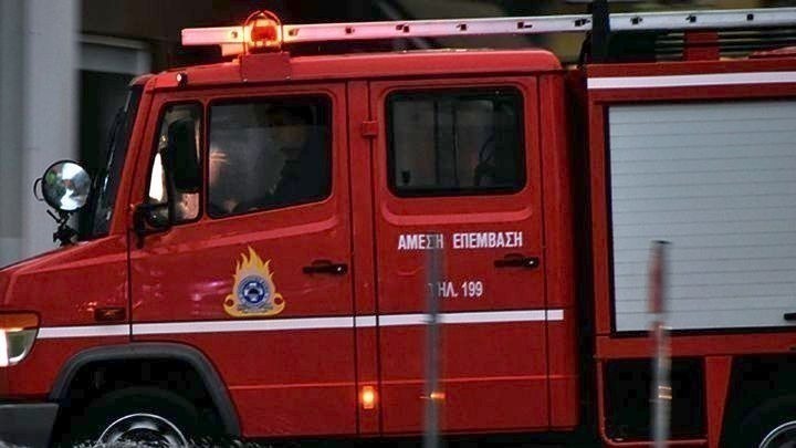 Πυρκαγιά σε απορρίμματα στο Μαρκόπουλο