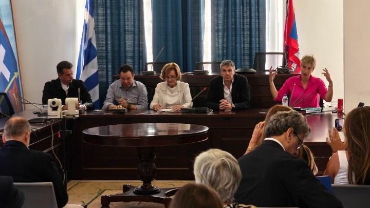 1o Blue Heritage Round Table Hydra - Η Ελλάδα στο σταυροδρόμι Γεωπολιτικής και Καινοτομίας