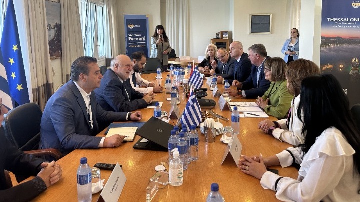 Συνάντηση της ΟΛΘ Α.Ε.  με την Πρόεδρο της Κυβέρνησης της Αυτόνομης Επαρχίας της Βοϊβοντίνας και εκπροσώπους του Ελληνοσερβικού Επιμελητηρίου Βορείου Ελλάδος