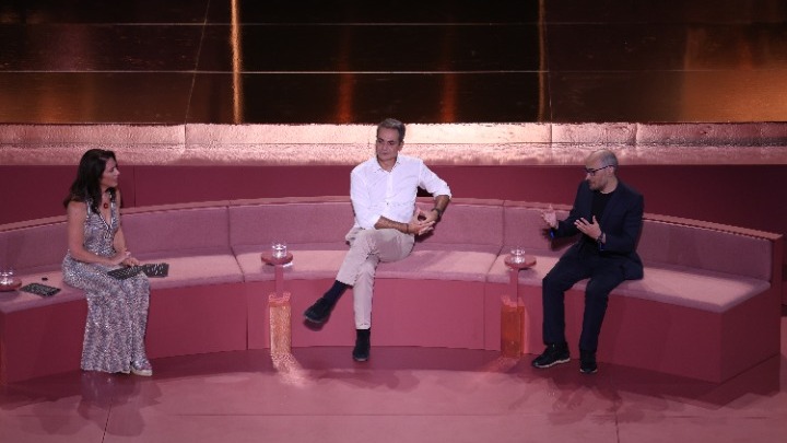 Συζήτηση του Κυρ. Μητσοτάκη με τον CEO της Google Deepmind, Ντέμη Χασάμπη στο Ηρώδειο για την τεχνητή νοημοσύνη